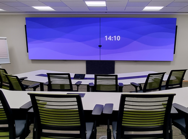 View of Teams Immersive Room Deployment - Carillion